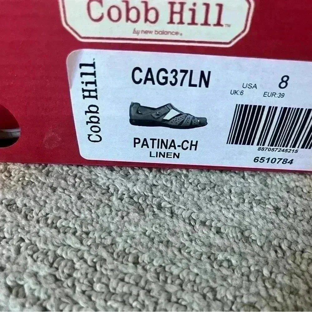 New Balance Cobb Hill Patina Women's Sandal Linen size 8 WIDE (CAG37LN) - Picture 4 of 6